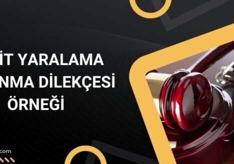 Basit yaralama savunma dilekçesi örneği