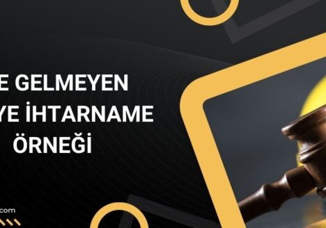 İşe gelmeyen işçiye ihtarname örneği
