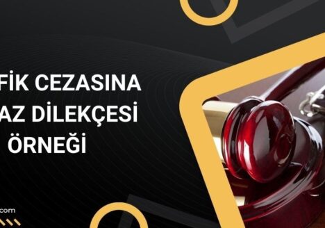 Trafik cezasına itiraz dilekçesi örneği