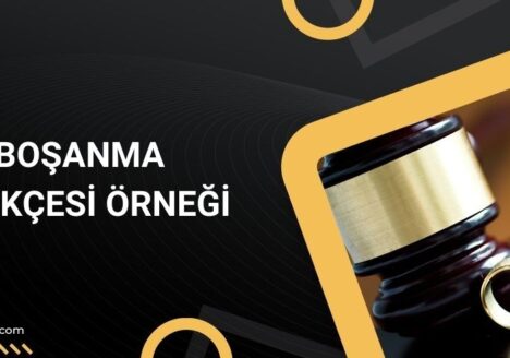 Boşanma dilekçesi örneği