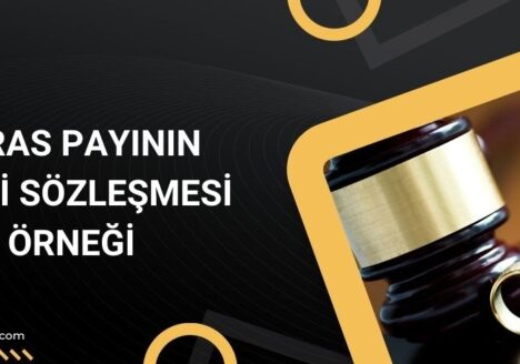Miras payının devri sözleşmesi örneği