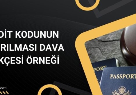 Tahdit kodunun kaldırılması dava dilekçesi örneği